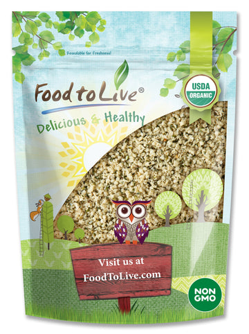 Canadian Organic Hemp Seeds, Raw, Hulled, Kosher – by Food to Live