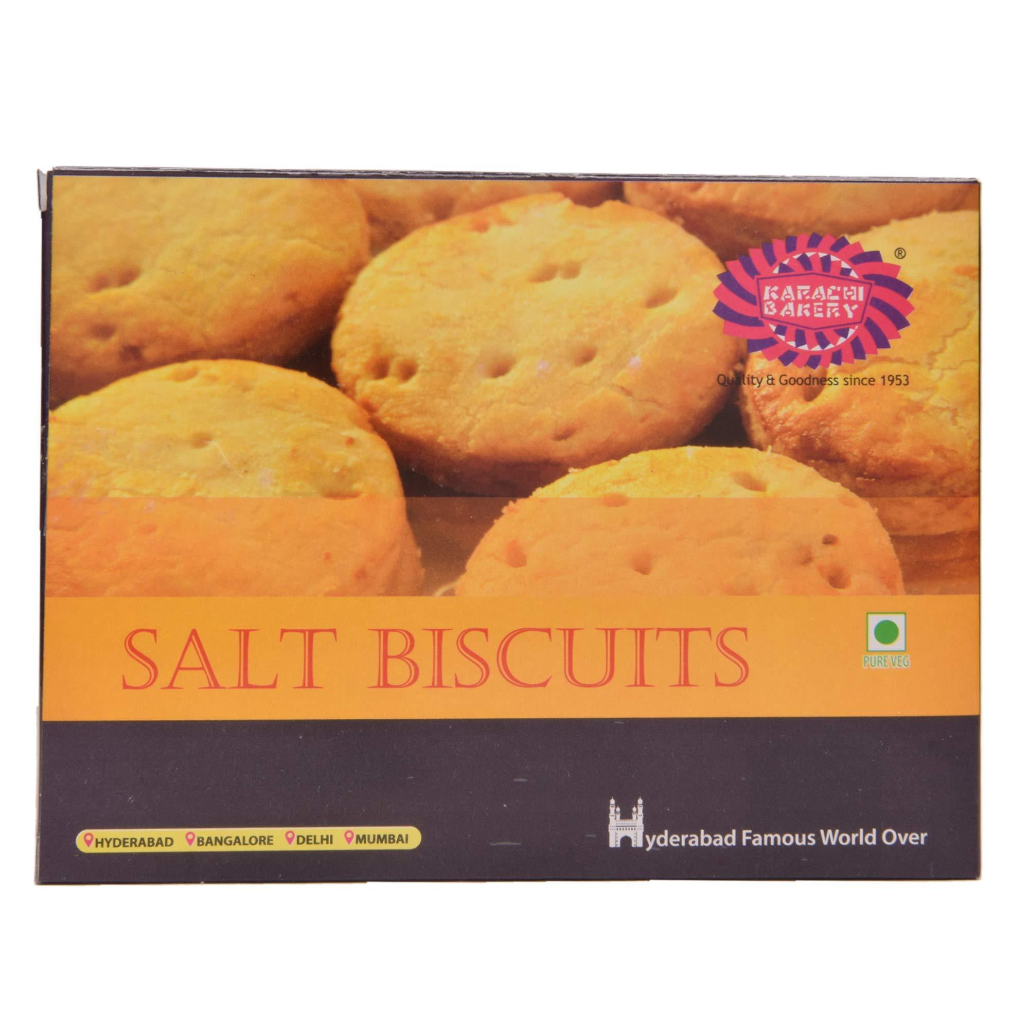 Karachi Bakery- Salt biscuits, (400 g), indian snacks, cookies, biscuits Karachi Bakery- Salt biscuits , 14.10 oz (400 g)