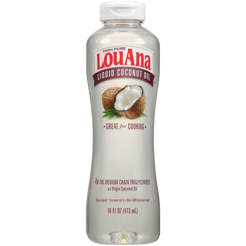 LouAna 100% Pure Liquid Coconut Oil