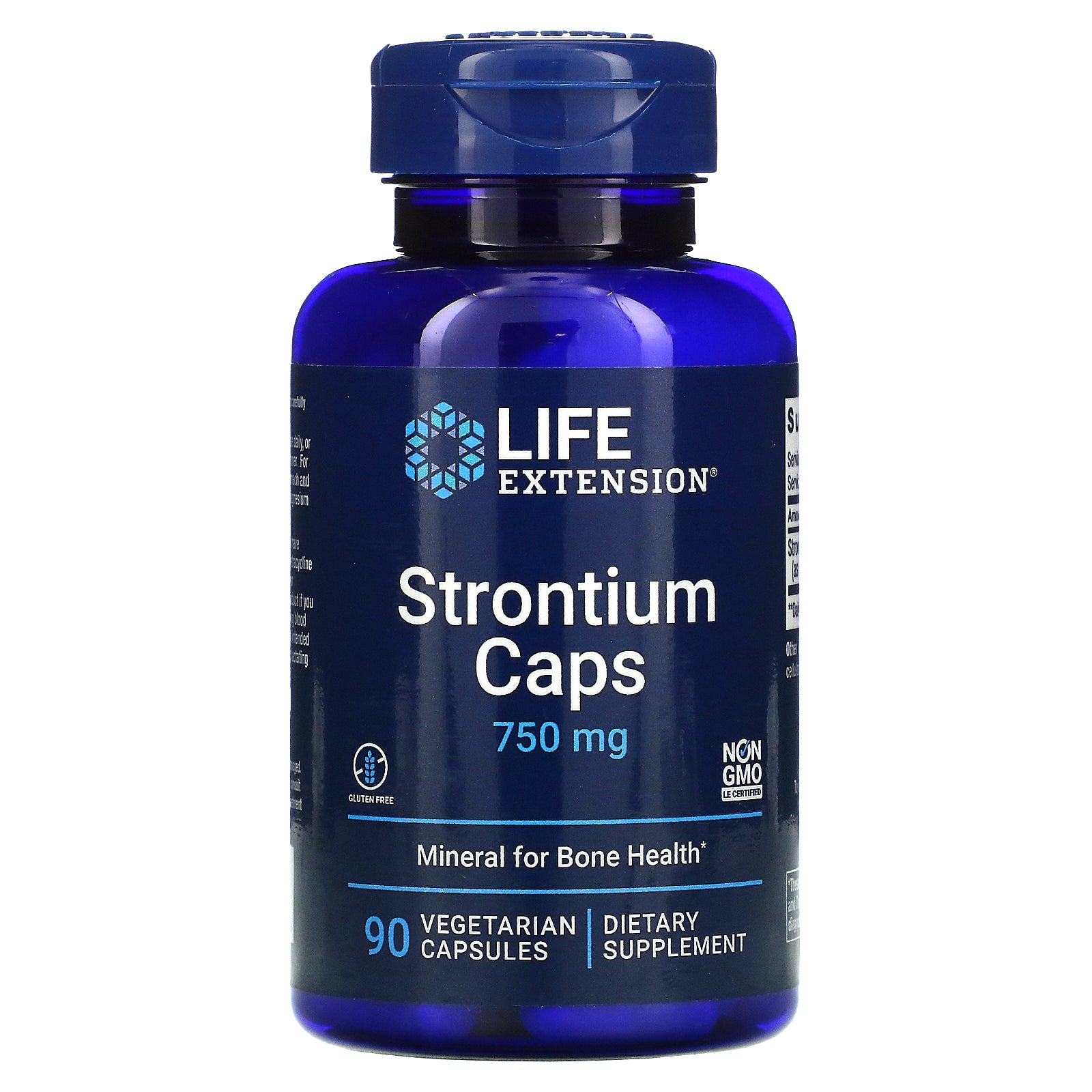 Life Extension, Strontium Caps, 250 mg