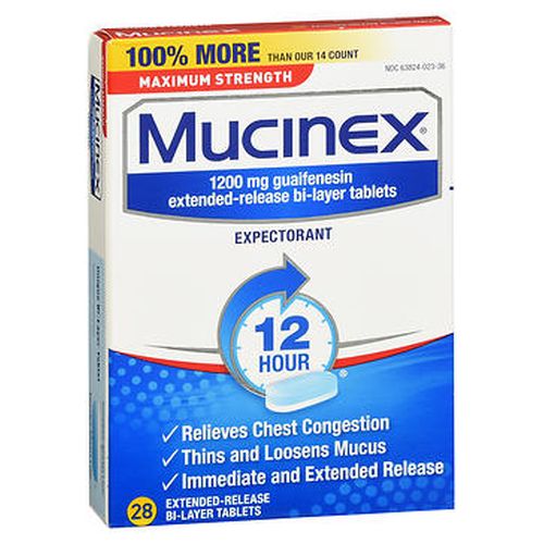 Mucinex Expectorant Extended-Release Maximum Strength 28 tab