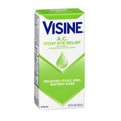 Visine A.C. Astringent Redness Reliever Eye Drops Count of 1
