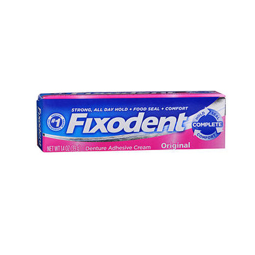 Fixodent Denture Adhesive Cream Original 1.4 Oz By Fixodent