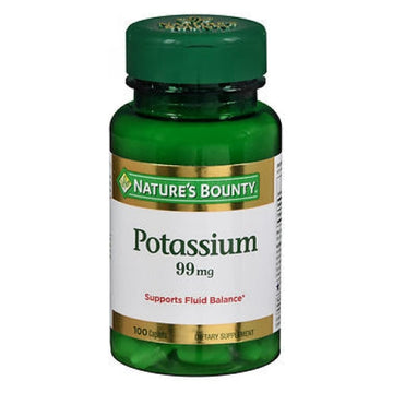 Nature's Bounty Potassium 100 Caplets By Nature's Bounty