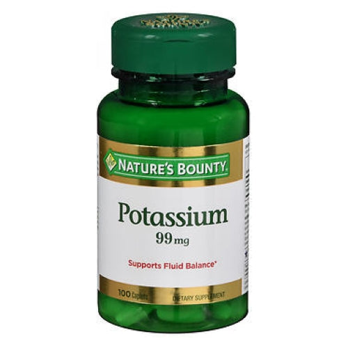 Nature's Bounty Potassium 100 Caplets By Nature's Bounty