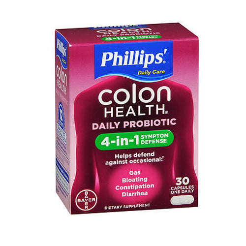 Phillips Colon Health Capsules 30 caps By Phillips