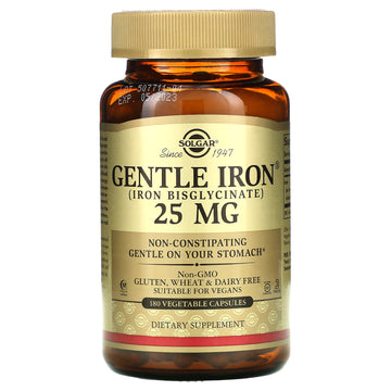 Solgar, Gentle Iron, 25 mg