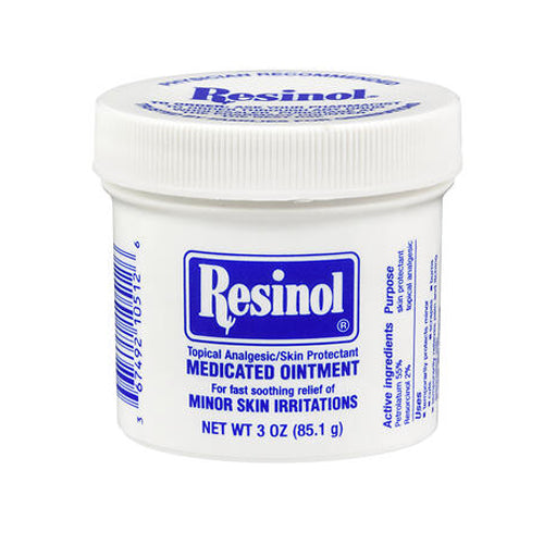 Resinol Topical Analgesic/Skin Protectant Medicated Ointment