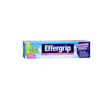 Effergrip Denture Adhesive Cream 2.5 oz By Med Tech Products