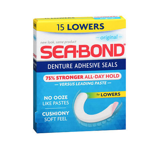 Sea-Bond Denture Adhesive Wafers Lowers Count of 15 By Sea-B