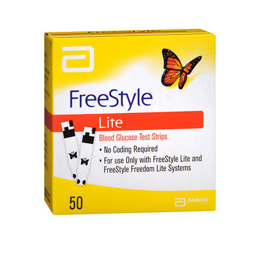 Freestyle Lite Blood Glucose Test Strips Count of 1 By Abbot