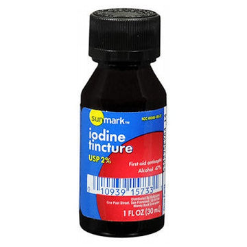Iodine Tincture Usp 2% Count of 1 By Sunmark