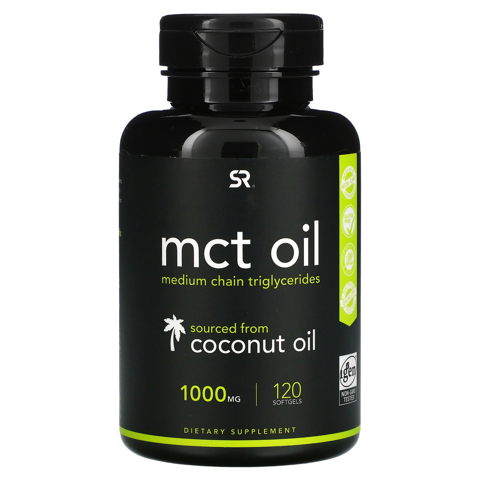 Sports Research MCT Oil 1000 mg  Softgels