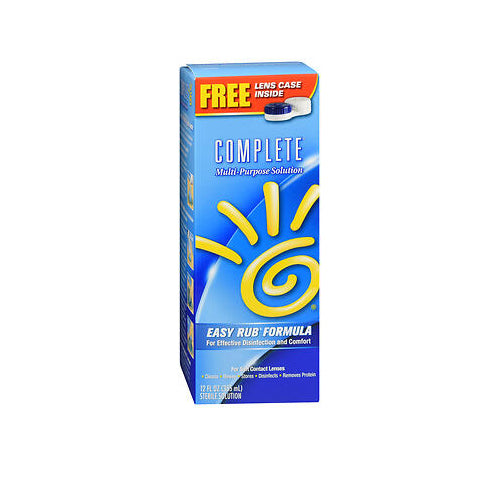 Complete Multi-Purpose Solution For Contact Lenses Easy Rub 