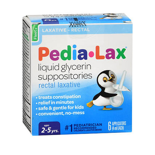 Fleet Laxative - Pedia-Lax Liquid Glycerin Suppositories Cou