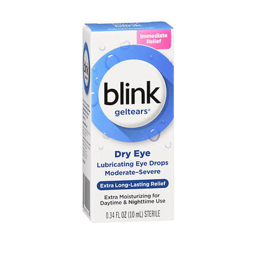 Blink Gel Tears Lubricating Eye Drops Moderate-Severe Dry Ey
