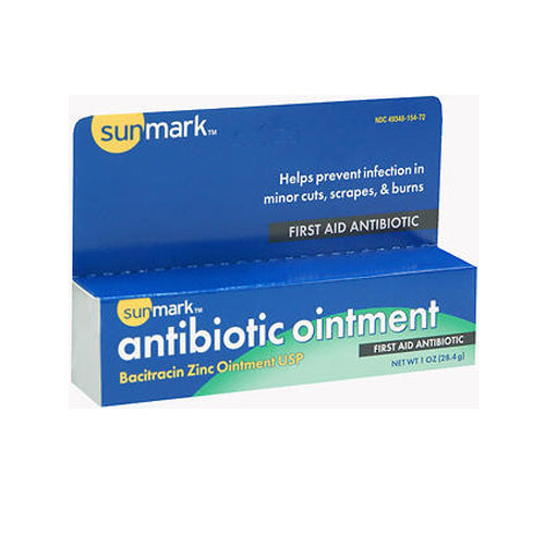 Sunmark First-Aid Antibiotic Ointment 1 Oz By Sunmark