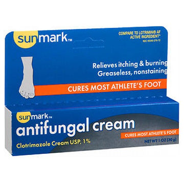 Sunmark Antifungal Cream Clotrimazole 1% Count of 1 By Sunma