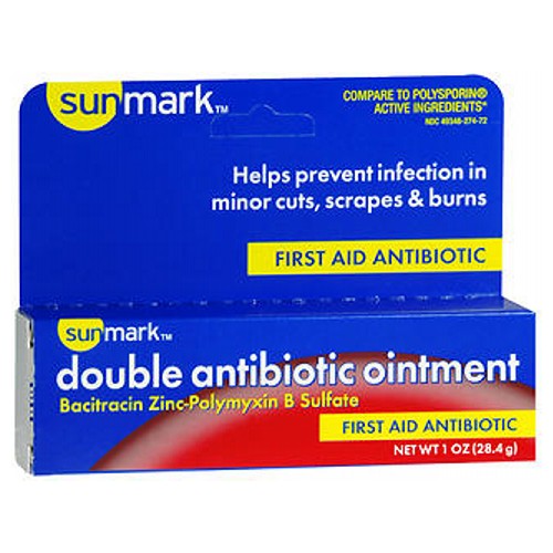 Sunmark Double Antibiotic Ointment Count of 1 By Sunmark