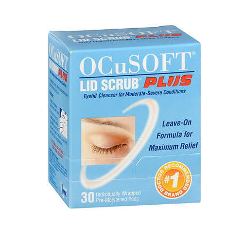 Ocusoft Eyelid Cleanser Pads 30 each By Ocusoft