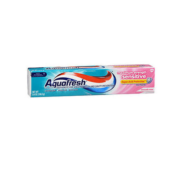 Aquafresh Sensitive Maximum Strength Triple Protection Fluor