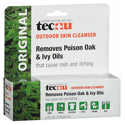 Tecnu Outdoor Skin Cleanser Poison Oak/Ivy Treatment 4 oz By