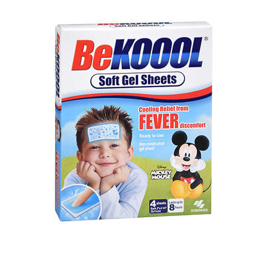 Be Koool Soft Gel Sheets For Kids 4 each By Be Koool