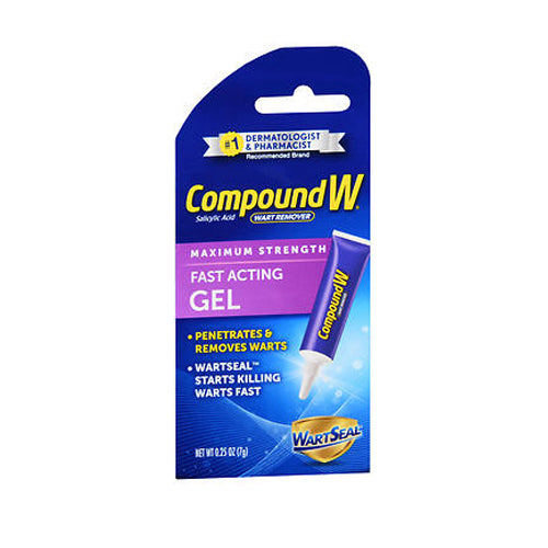 Compound W Wart Remover Fast-Acting Gel 0.25 oz By Compound 