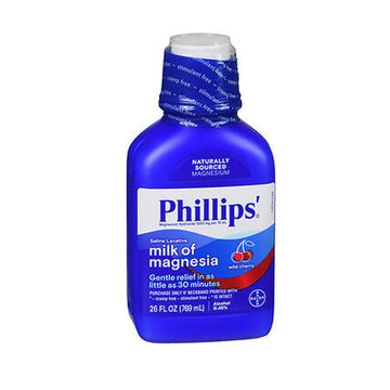 Bayer Phillips Milk Of Magnesia Liquid Cherry 26 oz By Phili