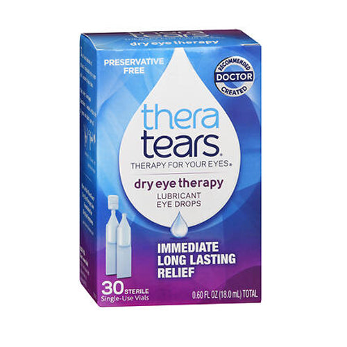 Theratears Dry Eye Therapy Lubricant Eye Drops 0.6 Oz By The