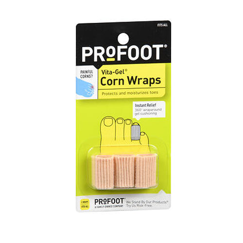 Profoot Vita-Gel Corn Wraps 3 each By Profoot