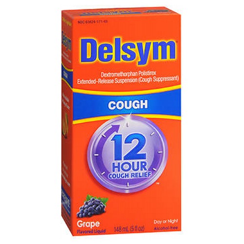 Delsym Adult 12 Hour Cough Relief Count of 1 By Delsym