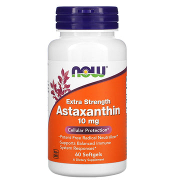 NOW Foods, Astaxanthin, 10 mg Softgels