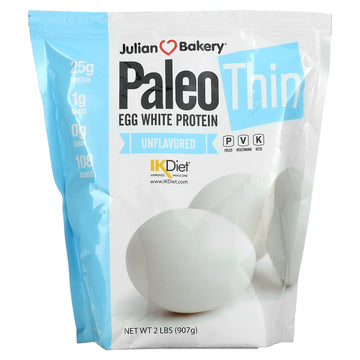 Julian Bakery, Paleo Thin, Egg White Protein, Unflavored (907 g)