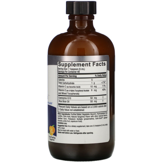 Nature'S Answer, Liquid Co-Q10 With Vitamins C & E, Tangerine