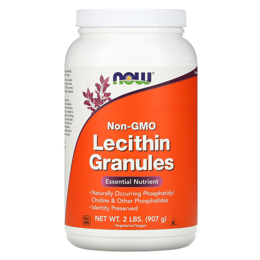 NOW Foods, Lecithin Granules, Non-GMO, 1 lb (454 g)