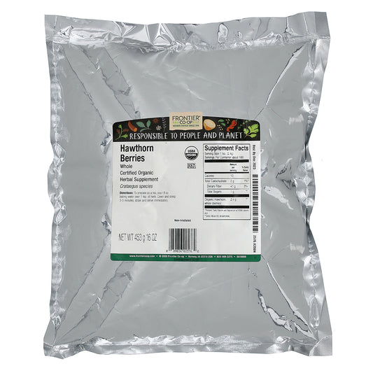 Frontier Co-Op, Organic Whole Hawthorn Berries (453 G)