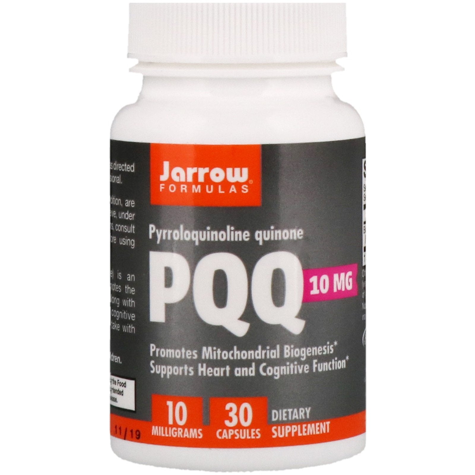 Jarrow Formulas, PQQ, 10 mg Capsules