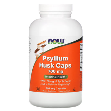 NOW Foods, Psyllium Husk Caps, 700 mg Veg Capsules