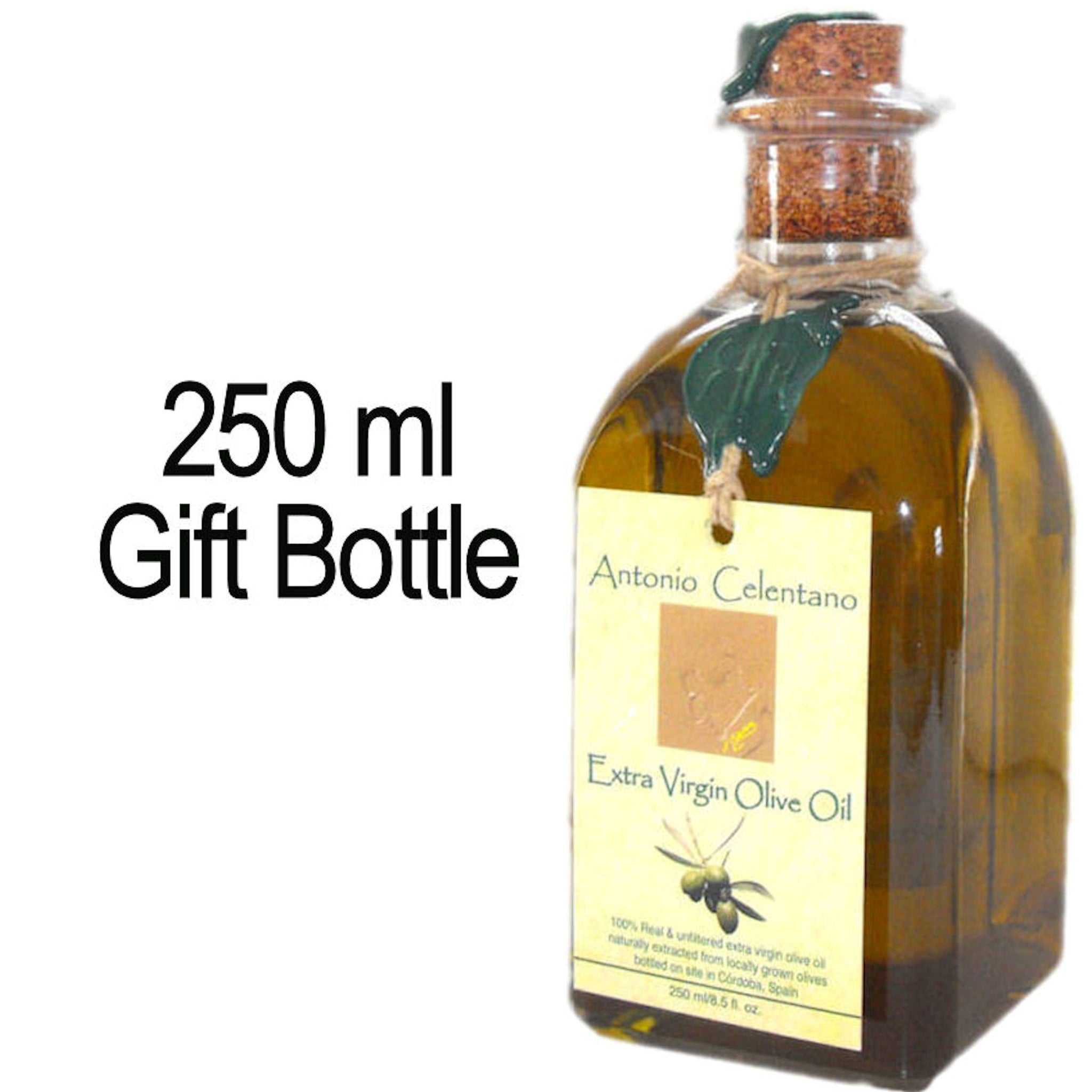 Antonio Celentano Extra Virgin Olive Oil Glass Bottle