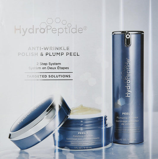 HydroPeptide Polish & Plump Face Peel and Solar Defense Tinted SPF 30 Sunscreen, (1 Set and 1.7 )