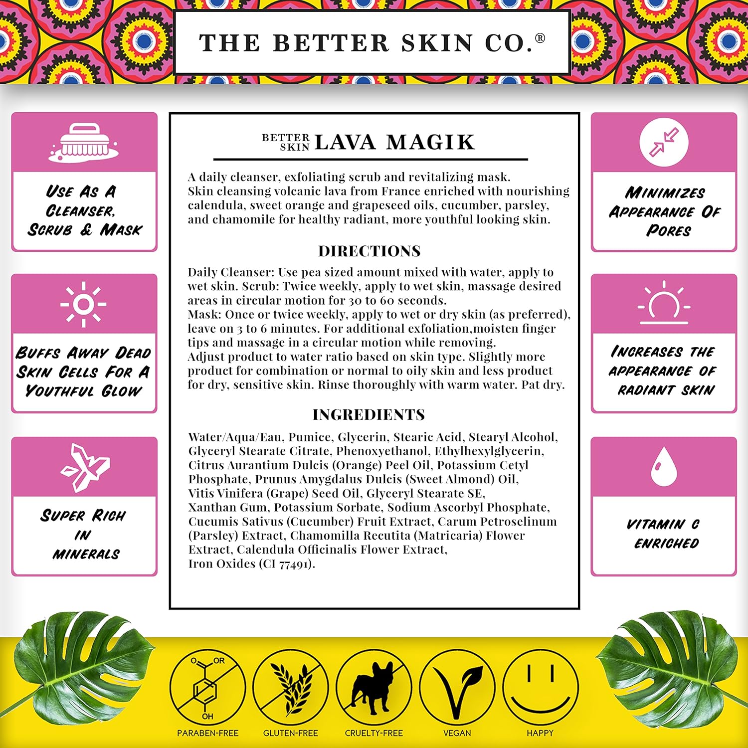 Esupli.com The Better Skin Co. | Lava Magik Face Cleanser / Face Scrub 