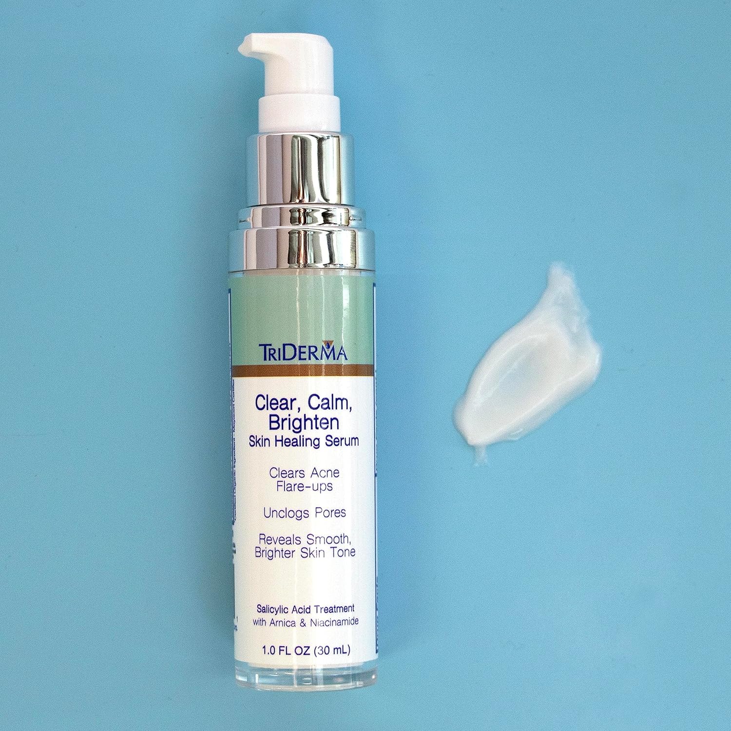 Esupli.com TriDerma Clear, Calm, Brighten Skin Serum with 2% Salicylic 