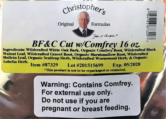 Christophers Original Formulas Bf&c Cut W/Comfrey 16 Oz