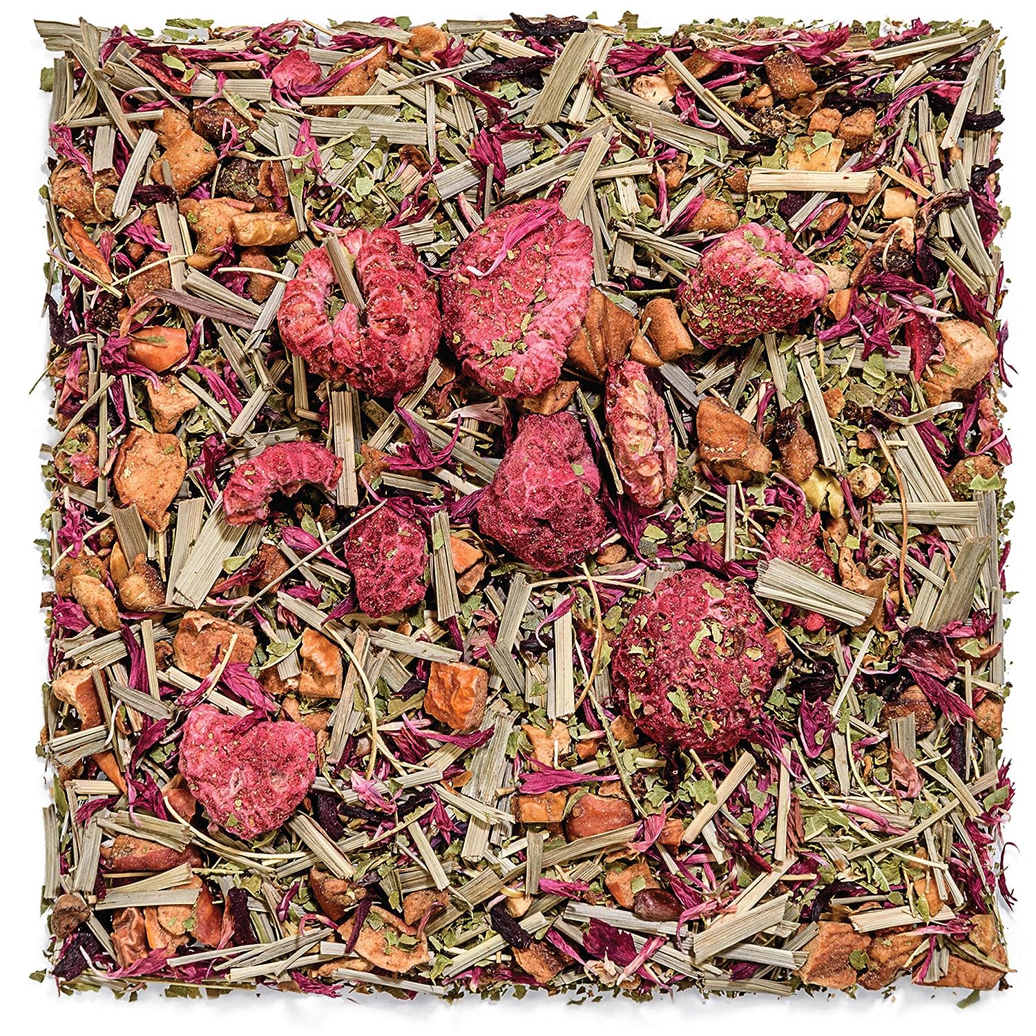 Tealyra - Raspberry Relaxation - Herbal Loose Leaf Tea - Lemon Verbena - Hibiscus - Lemongrass - Calming Relaxing Bed Time Tea - Caffeine Free