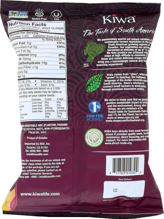 KIWA CHIPS: Chips Original Vegetable