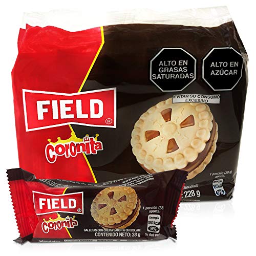 Field Coronita Cookies Filled with Chocolate Cream