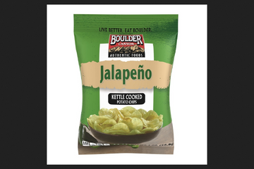 Boulder Canyon Jalapeno Kettle Cooked Potato Chips . Bag