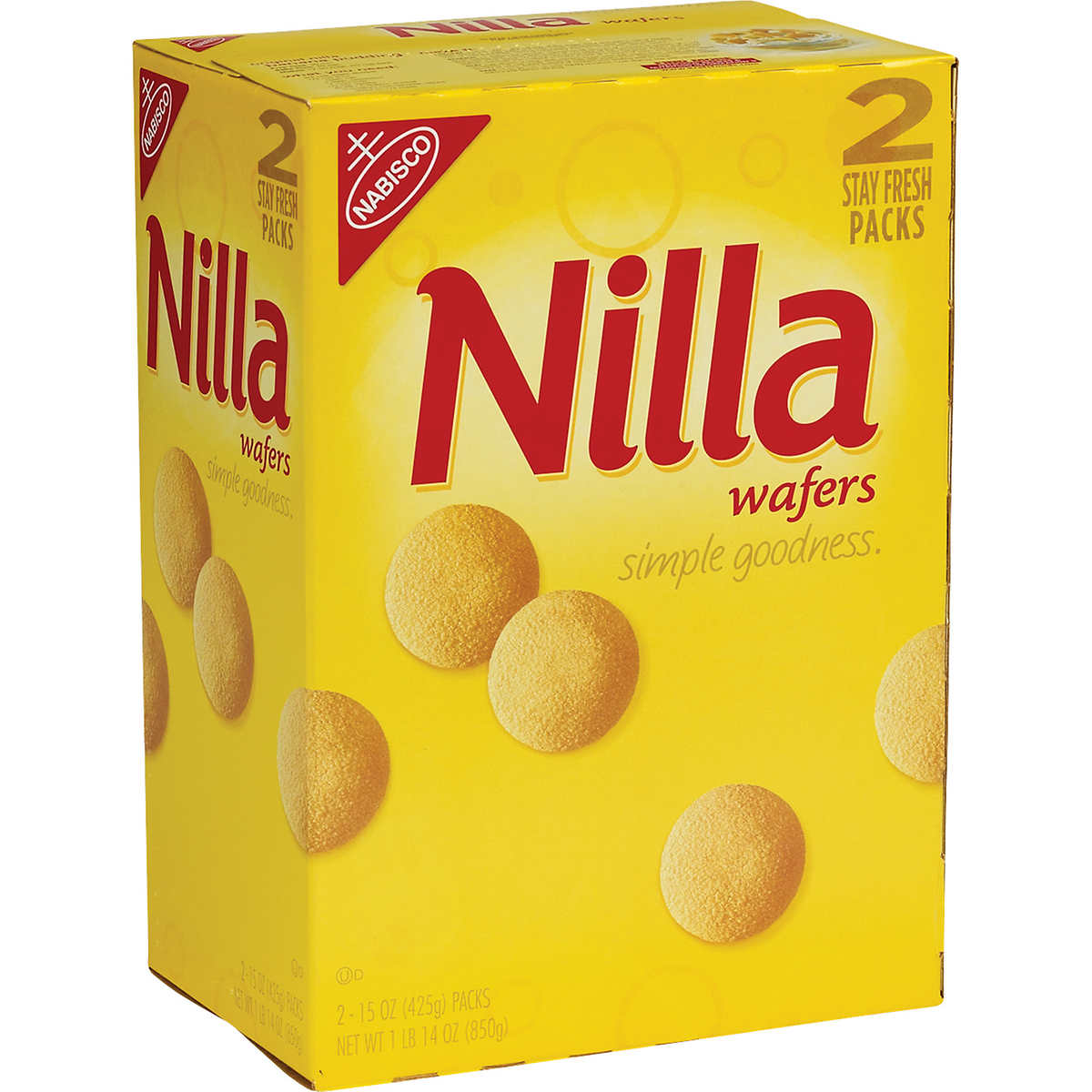 Nilla Wafers, 2-Count