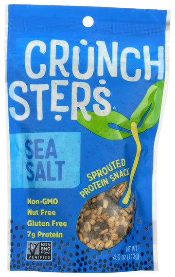 Crunchsters Sprouted Protein Snack Sea Salt